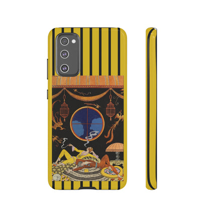 Falbalas et fanfreluches La paresse (Laziness) by George Barbier Phone Cases