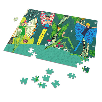 Enchanting Fairies of A Midsummer Night's Dream Jigsaw Puzzle (30, 110, 252-Piece)