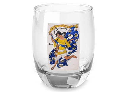 The Butterfly (Costume Design for Anna Pavlova) by Leon Bakst Whiskey Glass