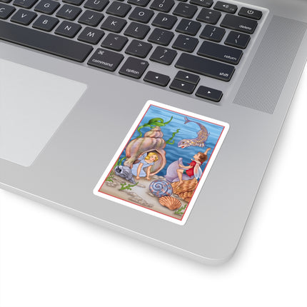 Fairy Whispers of the Sea Kiss-Cut Stickers (4 Sizes)