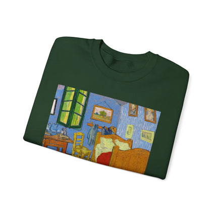 The Bedroom by Vincent van Gogh Heavy Blend™ Crewneck Sweatshirt