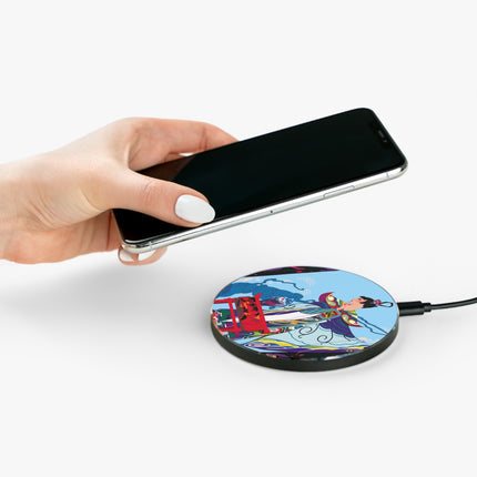 A Visual Journey by Umberto Brunelleschi Wireless Charger