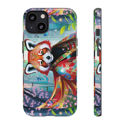 Cybernetic Red Panda Phone Cases