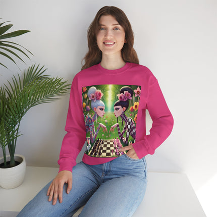 Spring Gambit: A Fairy’s Move Heavy Blend™ Crewneck Sweatshirt
