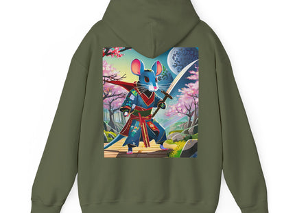 Cyber Samurai Rat – Heavy Blend™ Hooded Sweatshirt