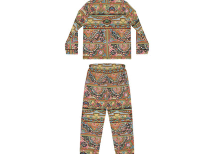 L'Ornement Polychrome by Albert Racine Women's Satin Pajamas (AOP)