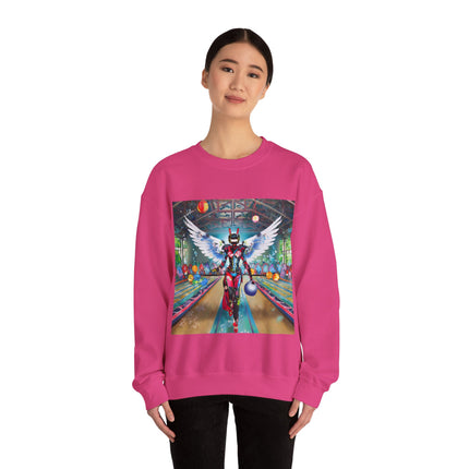 Samurai Robot Angels Unisex Heavy Blend™ Crewneck Sweatshirt
