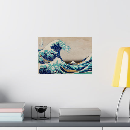 The Great Wave off Kanagawa by Katsushika Hokusai Matte Horizontal Posters