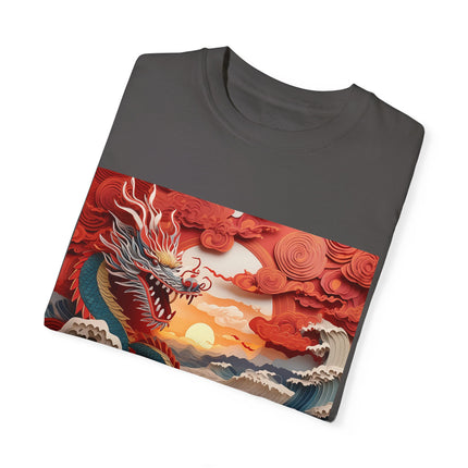 Emergence of the Dragon Unisex Garment-Dyed T-shirt