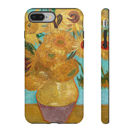 Vase with Twelve Sunflowers by Vincent Van Gogh Phone Cases