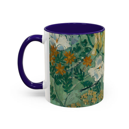 Flowers by August Babberger Colorful Mugs (11oz, 15oz)