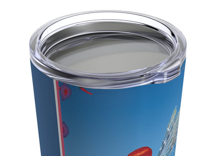 Periwinkle Painting the Petals by Ida Outhwaite Tumbler 20oz