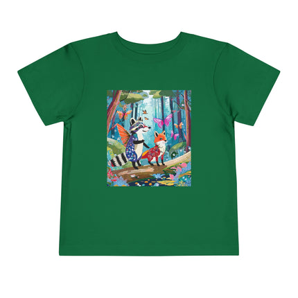 Whimsical Woodland Toddler Short Sleeve Tee
