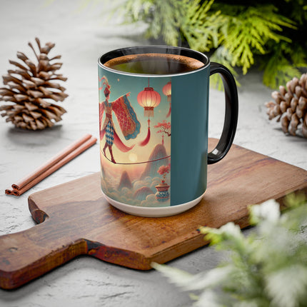 The Lantern Walker Colorful Mugs (11oz, 15oz)
