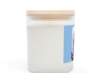 Goddess of the Swirling Sea Frosted Glass Candle, 11oz