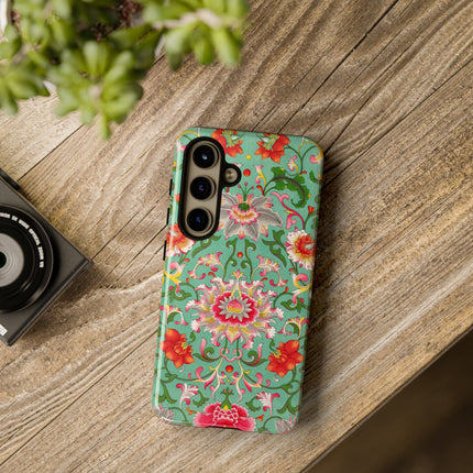 Colorful Floral Pattern by Owen Jones Phone Cases