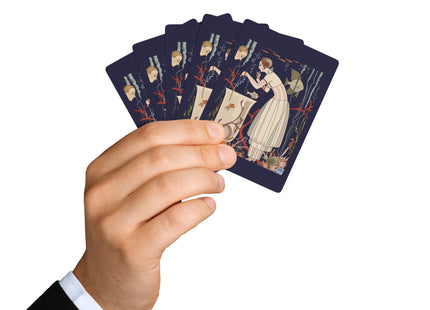 The Dazzling Little Fish by George Barbier Playing Cards