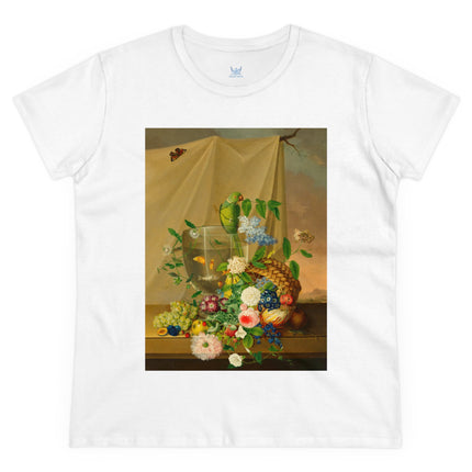Still Life by Corredo und Starkenberg Women's Midweight Cotton Tee
