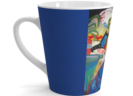 A Mulher by Amadeo de Souza-Carosa Latte Mug