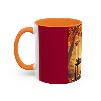Theatrical Harvest Rabbit Colorful Mugs (11oz, 15oz)