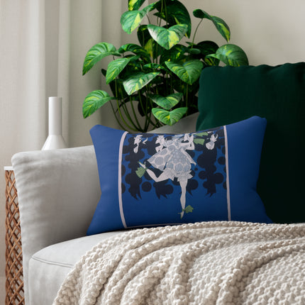 Where is my boy tonight by Ralph Barton Spun Polyester Lumbar Pillow