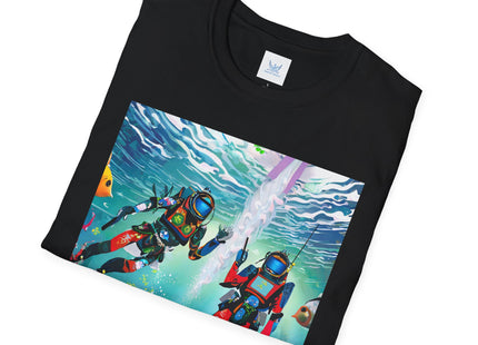 FBI Robot Dive Team Softstyle T-Shirt