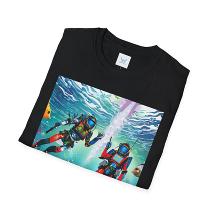 FBI Robot Dive Team Softstyle T-Shirt