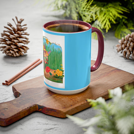 Spring Fairies & Floral Delights Colorful Mugs (11oz, 15oz)