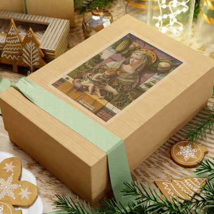 Madonna and Child by Carlo Crivelli Kiss-Cut Stickers (4 Sizes)