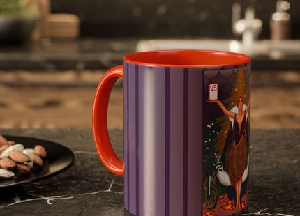 Countdown to Christmas Elegance Colorful Mugs (11oz, 15oz)