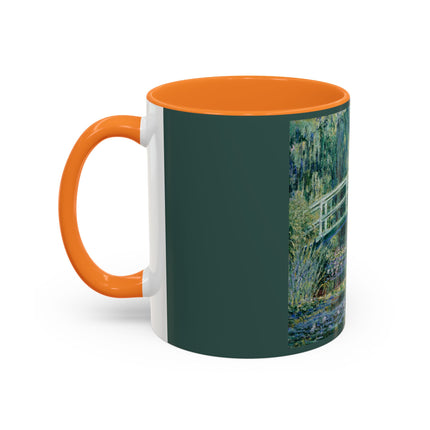 Water Lilies and Japanese Bridge by Claude Monet Colorful Mugs (11oz, 15oz)