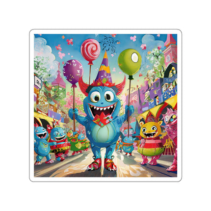 Monster Parade Madness Die-Cut Stickers (5 Sizes)