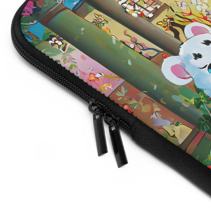 Melodies of the Snow Lion Cub Laptop Sleeve