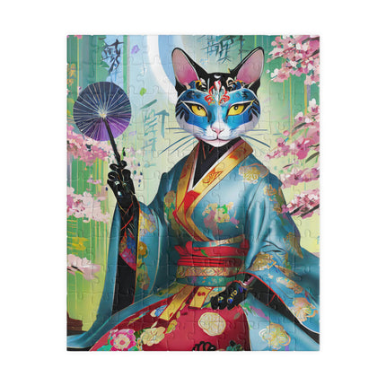 Cyberpunk Geisha Puzzle (110, 252, 520, 1014-piece)