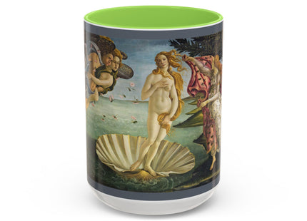 Birth of Venus by Sandro Botticelli Colorful Mugs (11oz, 15oz)