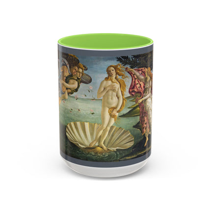 Birth of Venus by Sandro Botticelli Colorful Mugs (11oz, 15oz)
