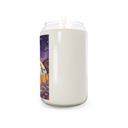🎃🌙 The Pumpkin Moon Dress Scented Soy Candle – Whimsical Halloween Fashion