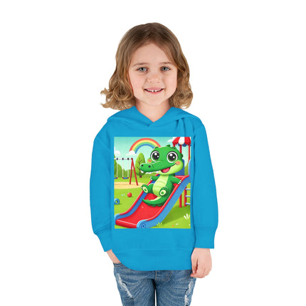 Playground Crocodile Joy Toddler Pullover Fleece Hoodie