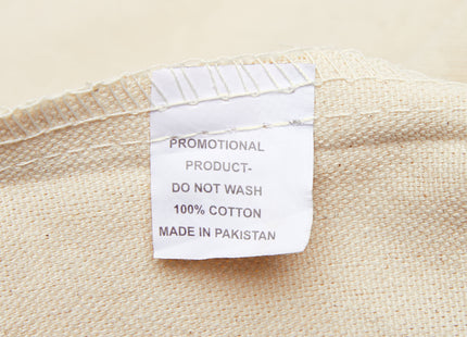 Techno Plumes Cotton Canvas Tote Bag