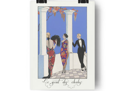 Le goût des châles by George Barbier Giclée Art Print