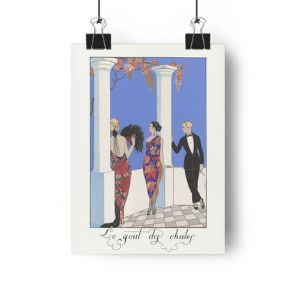 Le goût des châles by George Barbier Giclée Art Print