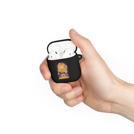 November & Topaz AirPods Case — Gem Series by Sofia Chiostri