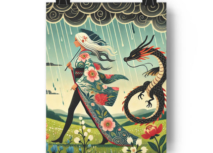 The Dragon Fairy’s Stride Giclée Art Print
