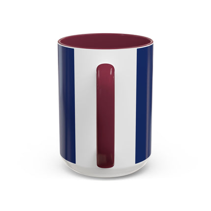 👑🎄 The Christmas Queen Of Golden Bells Colorful Mug – Art Deco Holiday Elegance