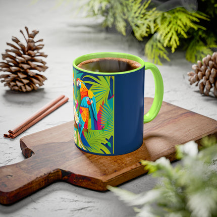 Colorful Macaws Colorful Mugs (11oz, 15oz)