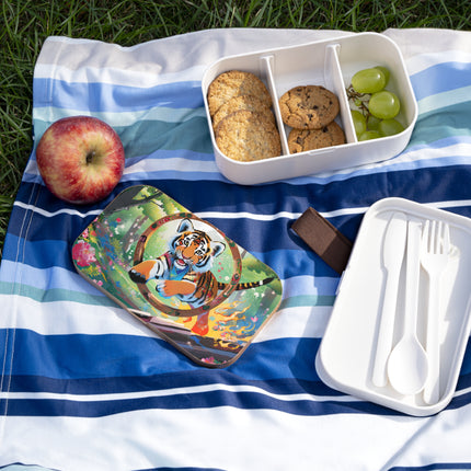 Majestic Tiger Cub Bento Lunch Box