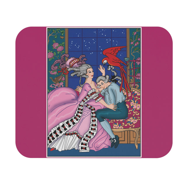 The Jealous Parrot by George Barbier Mouse Pad