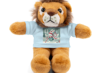 Candy Cane Timekeeper Bunny Stuffed Animals with Tee