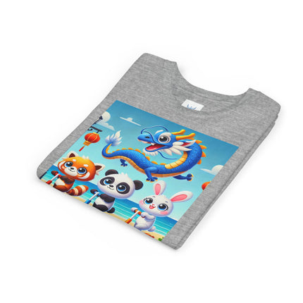 Seaside Scooter Friends Youth Short Sleeve Tee
