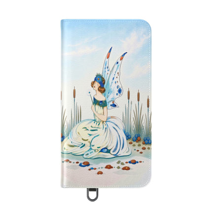 🧚🦋 The Jeweled Wing Fairy Flip Case – Art Deco Fairy Fantasy